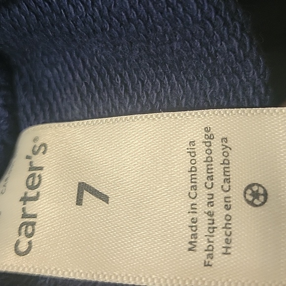 Carter's Boys' Casual Navy Blue Bottoms - Size 7 - Picture 8 of 16